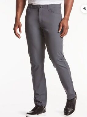 Public Rec Workday Dealmaker Pants 34x30 Gray Performance Stretch Chinos NWOT